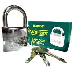 ​ CANDADO WORKEY CROMADO