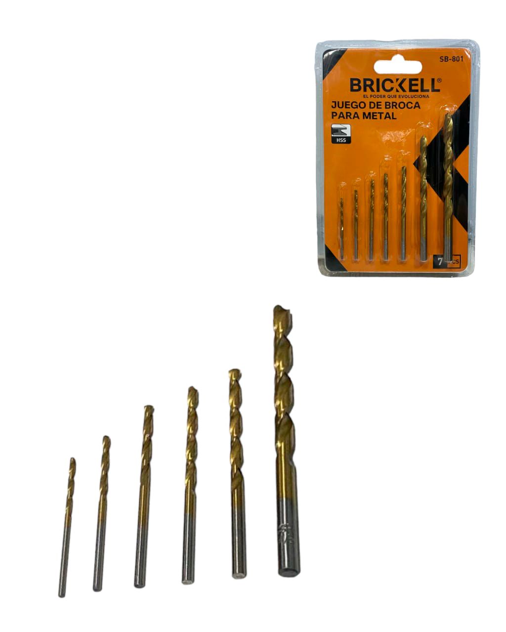 JUEGO BROCAS X 7PCS CLK0705