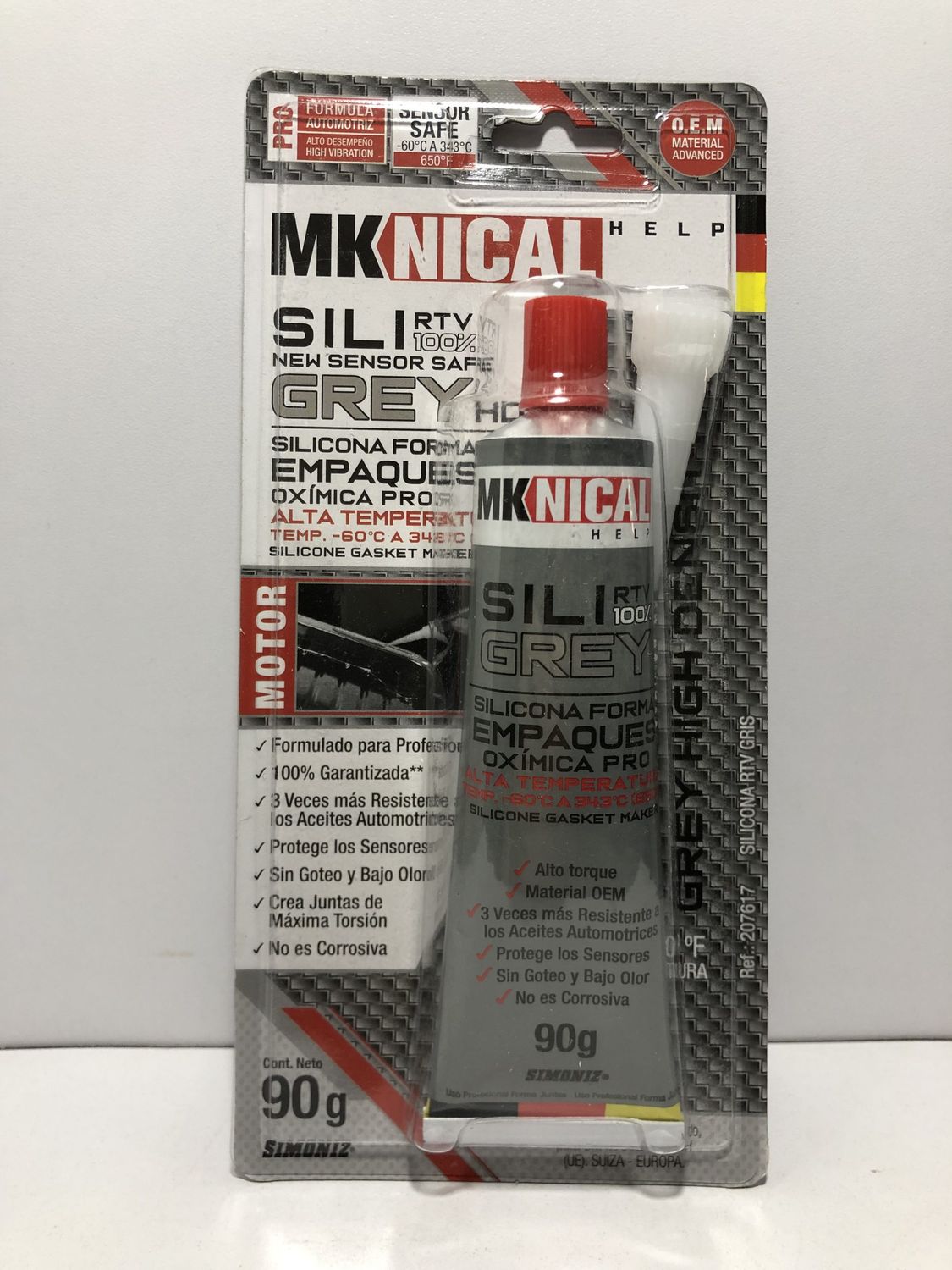 SILICONA ULTRAGREY MEKANICAL 90GR SIM- 207617 #207617