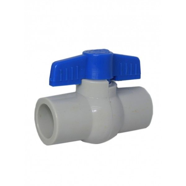 VALVULA PVC LISA