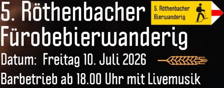 Ticket Bierwanderung 10. Juli 2026 Ticket Bierwanderung 10. Juli 2026
