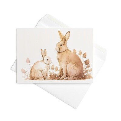 Bunny Mothers Day Card 1