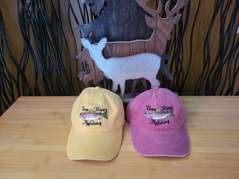 Three Rivers Fly Fishing Rainbow Hat