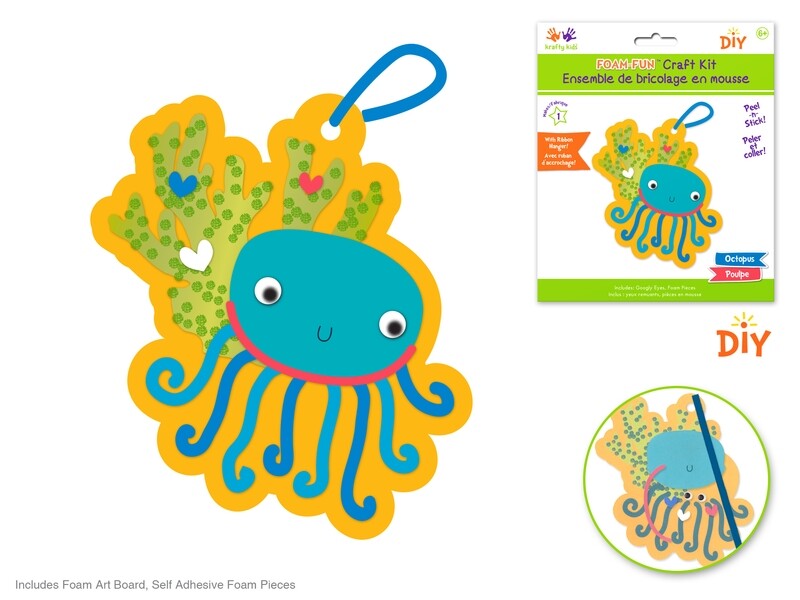 Krafty Kids Foam Fun Octopus