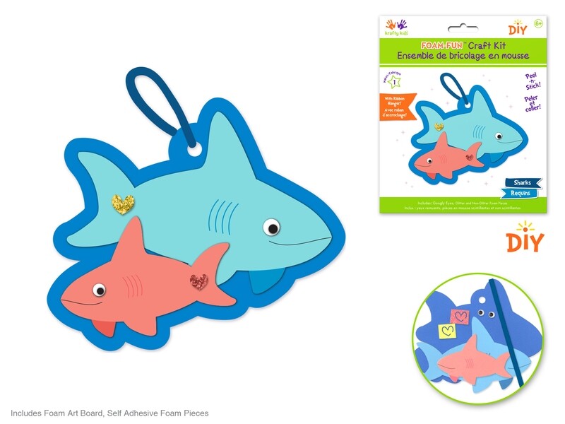 Krafty Kids Foam Fun Shark