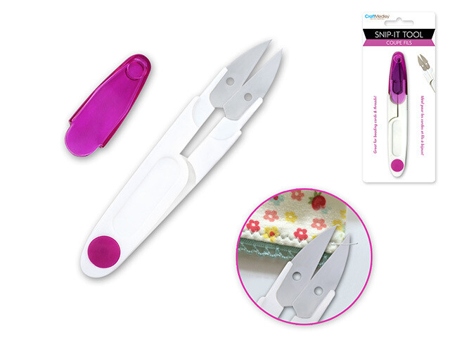Beading/Jewelry Tool: Snip-It Bead Cord/Thread Cutter w/Cover