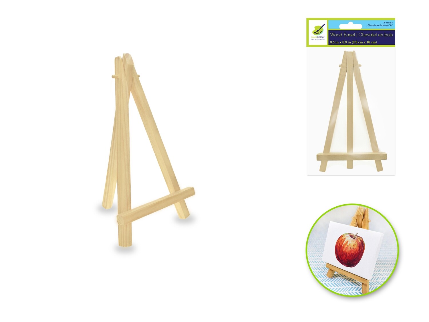 C F Wood Easel.   PA552