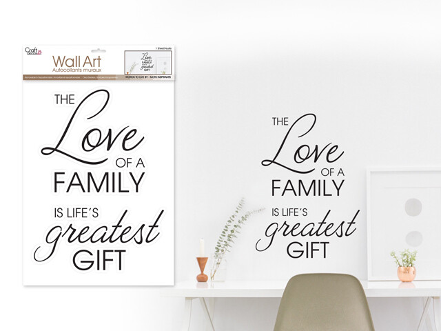 Craft Decor: 11.8"x15.75" 'Words To Live By..' Wall Art