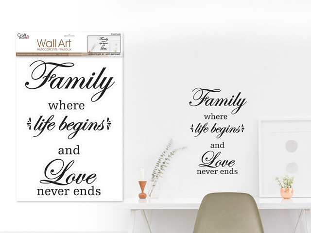 Craft Decor: 11.8&quot;x15.75&quot; &#39;Words To Live By..&#39; wall art