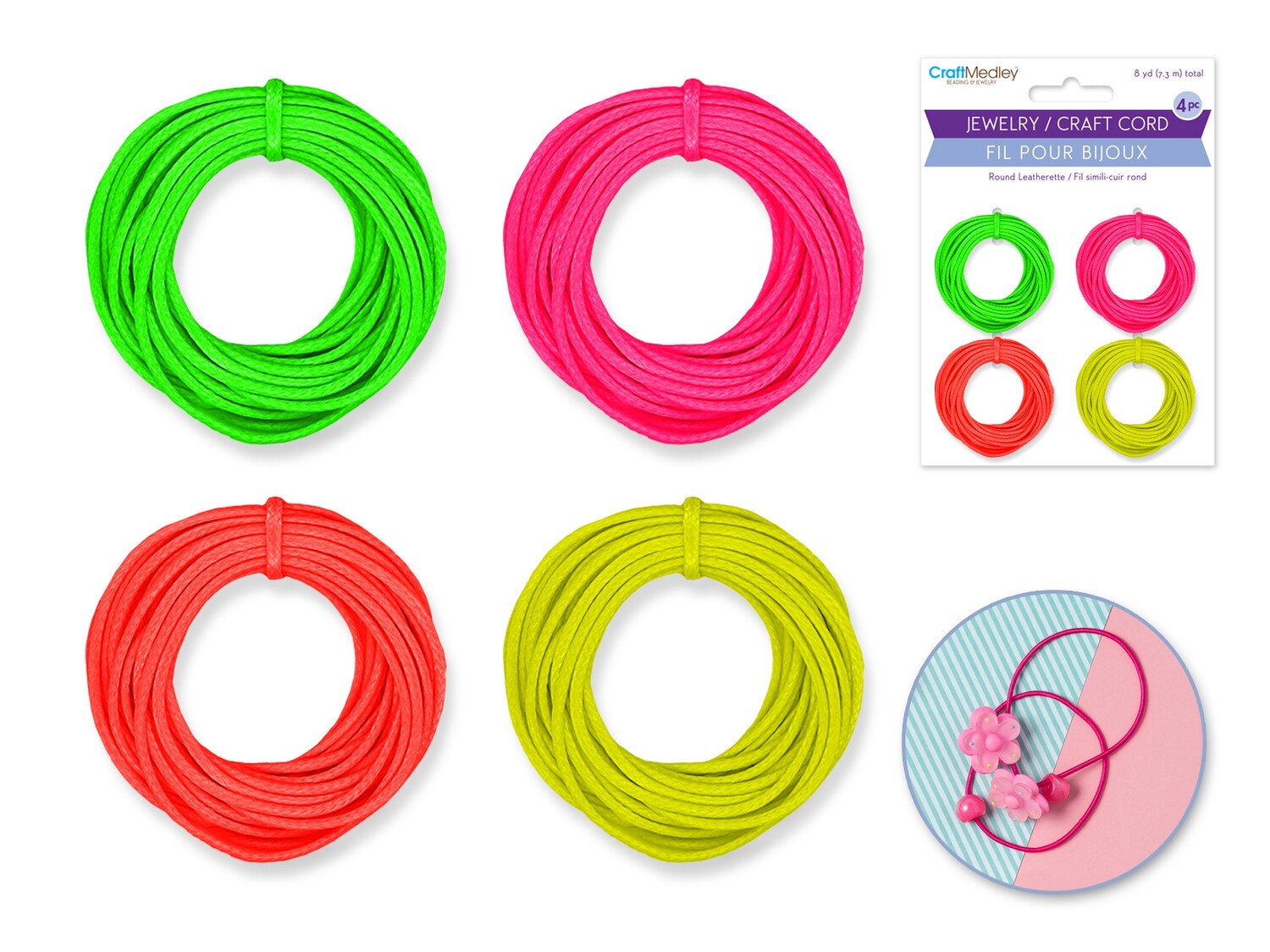 Jewelry\craft Cards Neon  Asst
