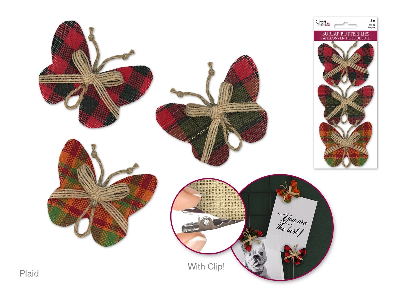 Burlap Butterflies