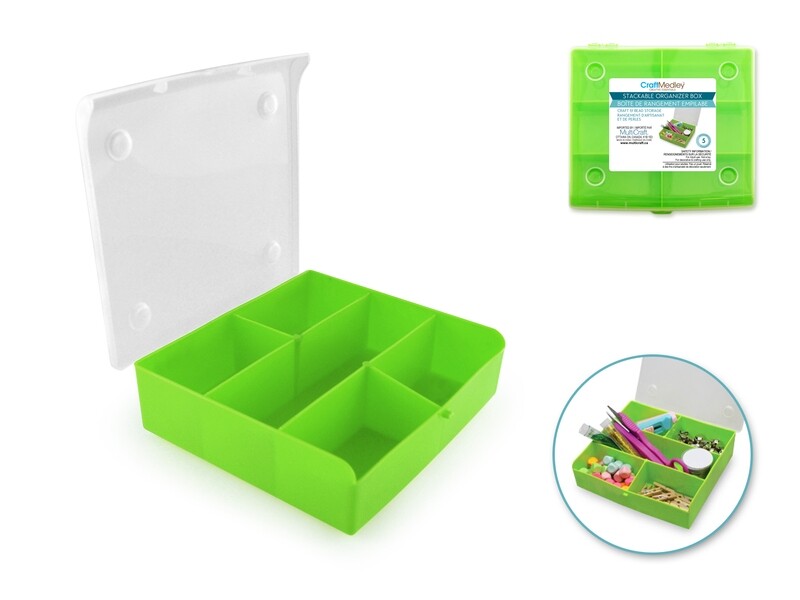 C M.  Stackable Organizer Box.  P B806.