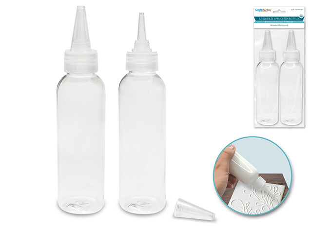 C M. E Z Squeeze Applicator Bottles.  2 Pk.   PB205