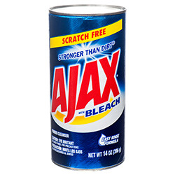 AJAX POWDER CLEANSER W/BLEACH CAN 14 OZ