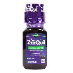 ZZZQUIL NIGHTTIME SLEEP AID LIQUID 4 OZ