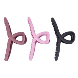 HAIR JAW CLIPS ASST COLOR #H1909