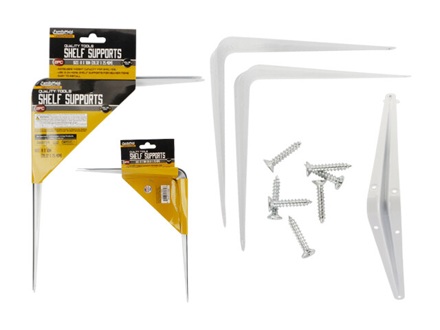 SHELF SUPPORTS 2PC 8X10&quot;;USE 12752