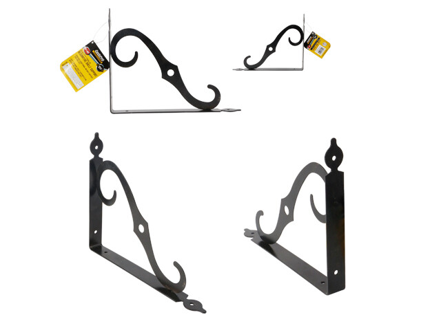 SHELF SUPPORT 8X10&#39;&quot; BLACK;2MM THICK