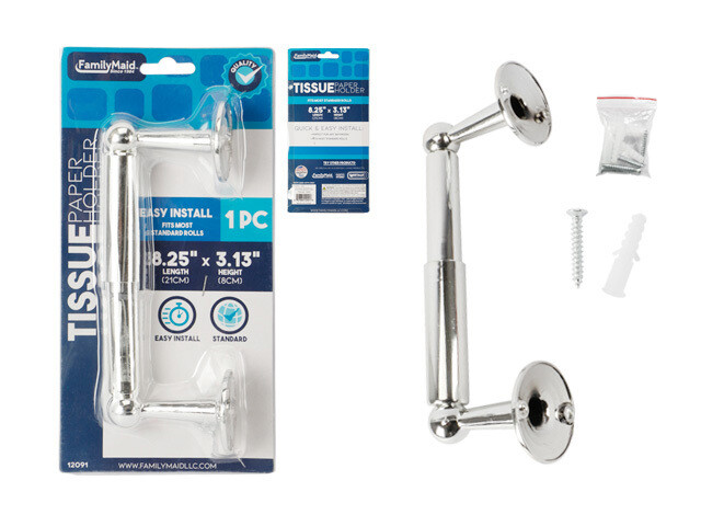 TISSUE ROLL HOLDER 8.25&quot; x 3.13&quot;