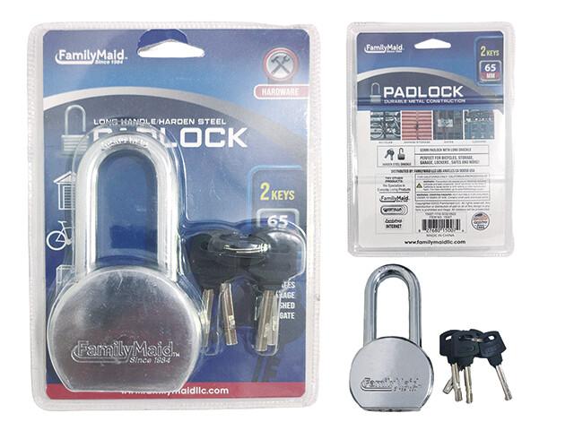 PADLOCK 65MM LONG HANDLE DB.