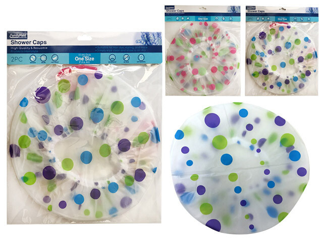 SHOWER CAPS 2PC 11&#39; DIA