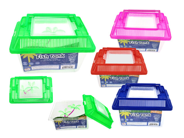 FISH TANK RECTANGLE; IP. 7&quot;X4.3&quot;X5.1&quot;