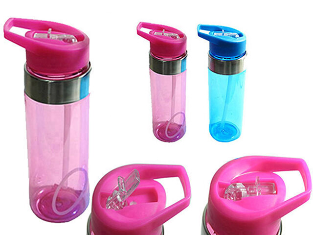 SPORT WATER BOTTLE 700ML 2ASST;BLUE, PINK CLR