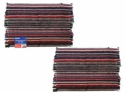 STRIPED FLOOR MAT 50 X 80 CM. 400G