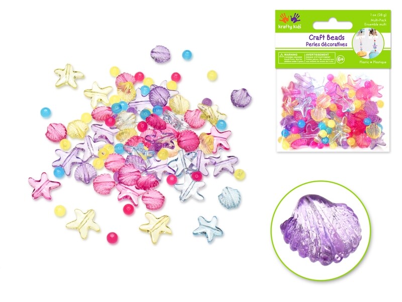 Acrylic Beads: 28g Multi-Packs