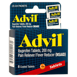 Advil-IbuprofenTabs/6ct/200mg