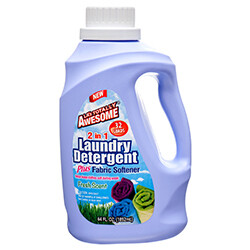 AWESOME LIQUID DETERGENT 64 OZ 2IN1 FRESH SCENT