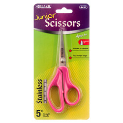 BAZIC 5&quot; Pointed Tip School Scissors