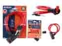 BICYCLE LOCK W/ SLIDING COVER 23.5&quot;