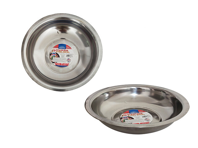 BOWL 11.2&quot;DIA (28.5CM) STAINLESS STEEL;