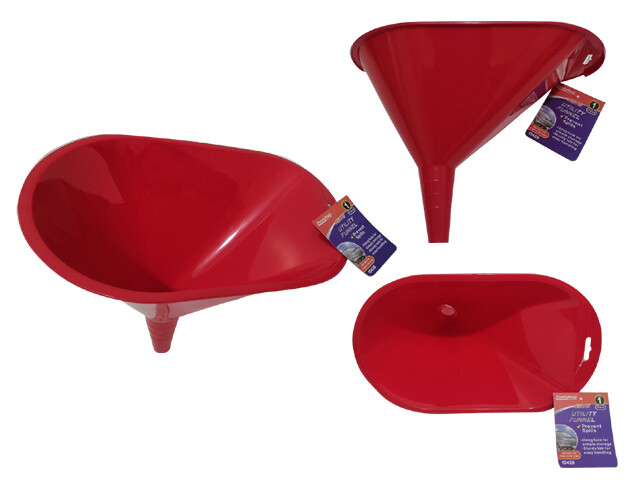 FUNNEL UTILITY 2ASST CLR RED &amp; BLUE CLR