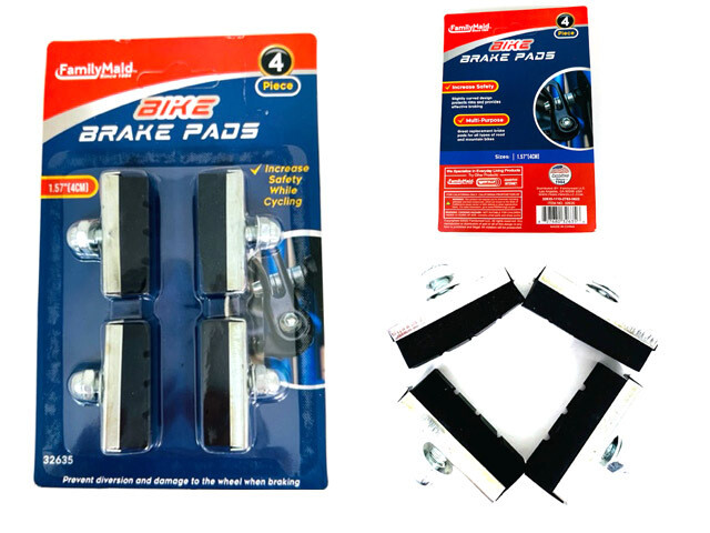 4PC BIKE BRAKE PADS 1.57&quot; EACH