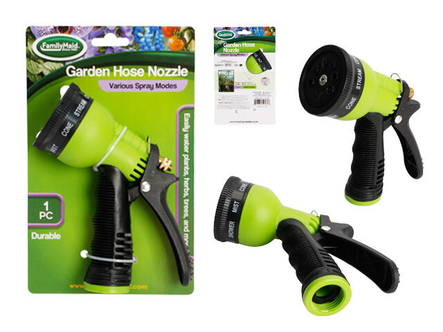 GARDEN HOSE 7SPRAY PATTERNS 4.5&quot; X7.5&quot;