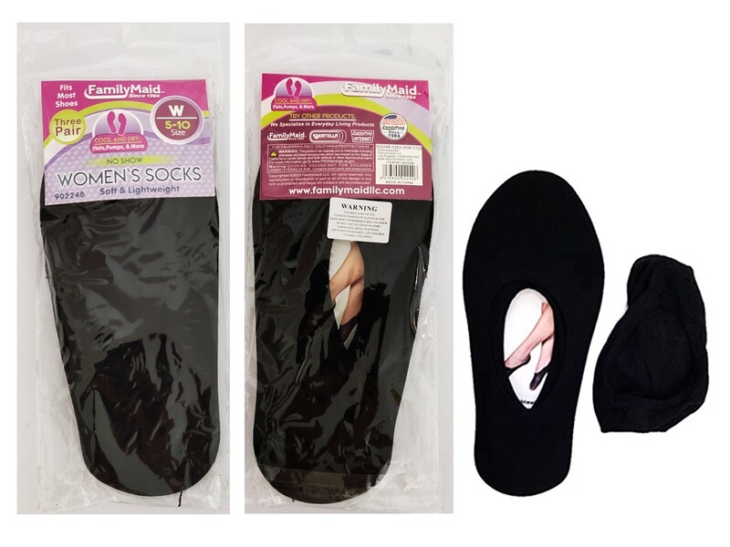 SHORT STOCKINGS 3 PAIR BLACK. SIZE 5-10