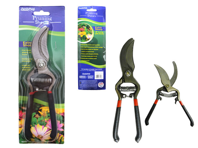 PRUNING SHEARS 8&quot;;