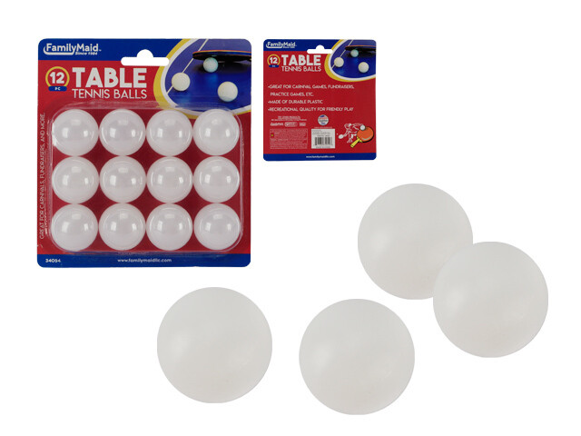 PING PONG TABLE TENNIS BALL 12PC/SET;
