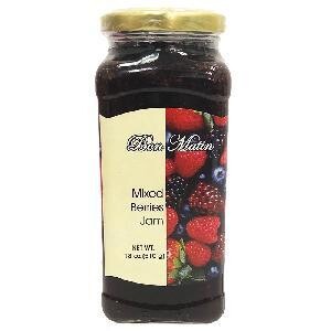 BonMatinMixedBerriesJam18oz#ASST