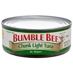 BUMBLE BEE TUNA IN WATER 5 OZ