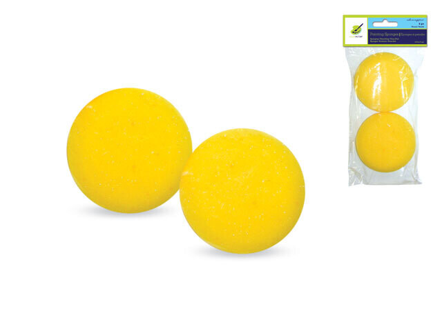 Color Factory: 2.75&quot; Sponge x2 for Painting/Sponging/Faux-Fini