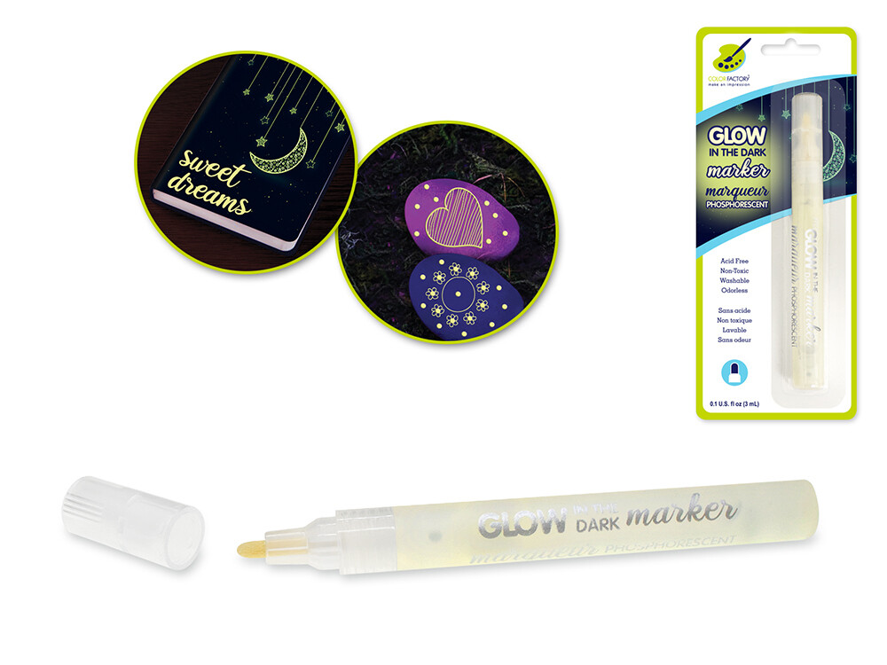 Color Factory: Glow in the Dark Marker Luminescence 3ml