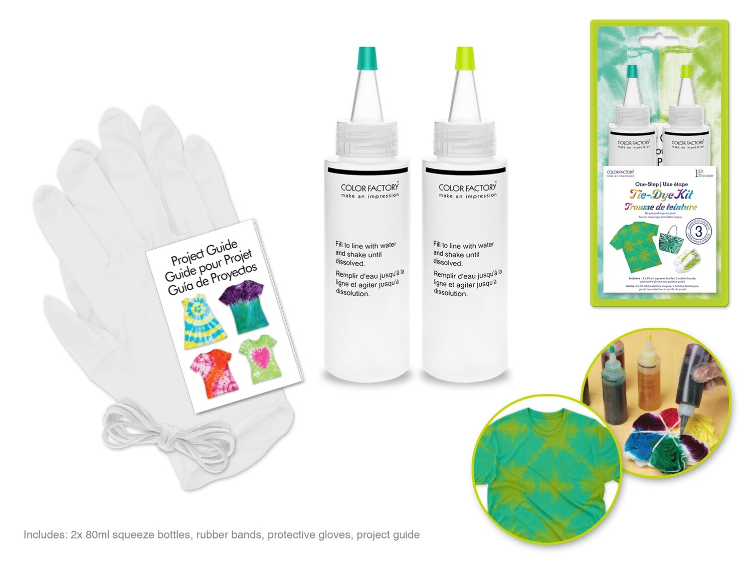 Color Factory: Tie-Dye Kit One-Step 10pc