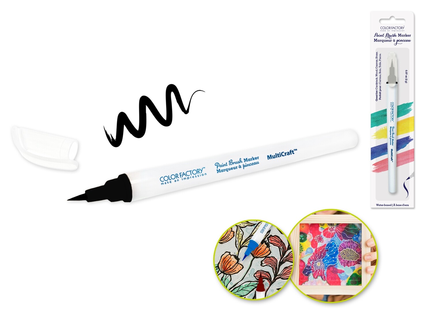 Color Factory: Water Based Paint Brush Marker 1.8g