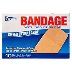 Coralite-BandageSheerExLg 14ct#90123