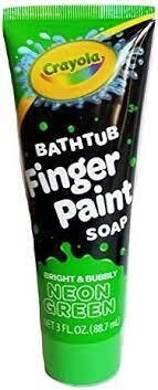 Crayola Bathtub Finger Paint Green