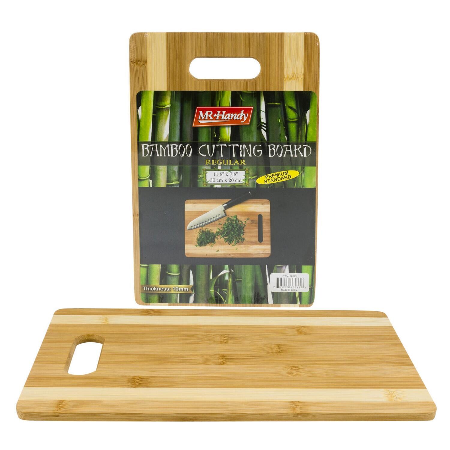 CUTTING BOARD,12&quot; BAMBOO