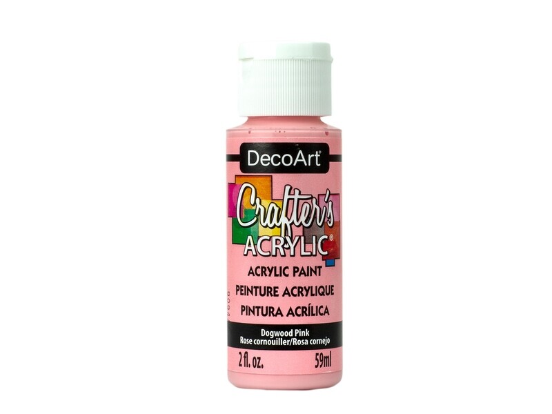 DecoArt Crafters Acrylic.   Dogwood Pink.    DCA147